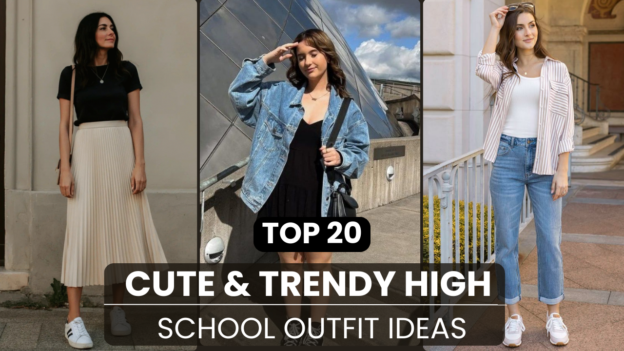 20 Cute & Trendy High School Outfit Ideas